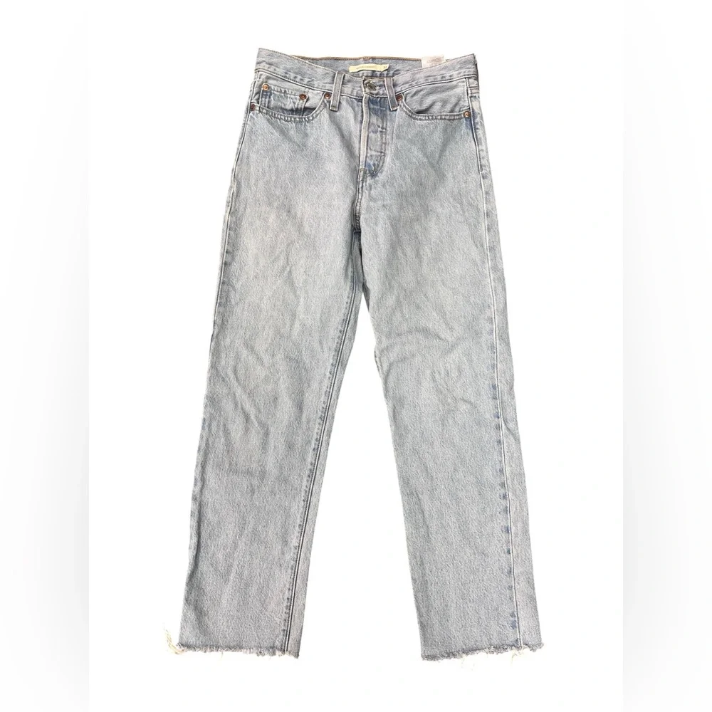 Levis Premium Wedgie Straight Jeans - Picture 6 of 11